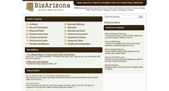 Desktop Screenshot of bizarizona.com